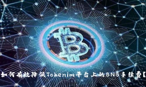如何有效降低Tokenim平台上的BNB手续费？