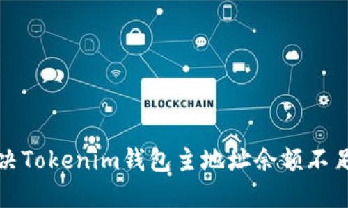如何解决Tokenim钱包主地址余额不足的问题