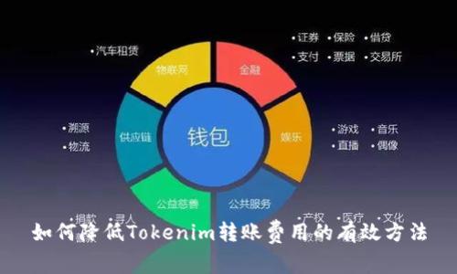 如何降低Tokenim转账费用的有效方法