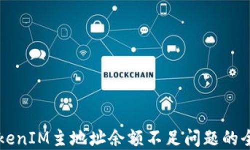 
解决TokenIM主地址余额不足问题的全面指南