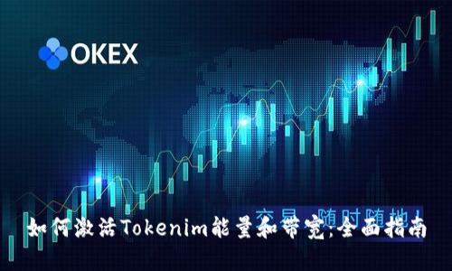 如何激活Tokenim能量和带宽：全面指南